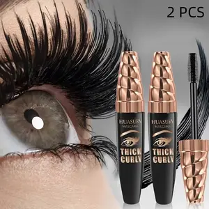 Natural volumizing mascara makes eyelashes clear, long, curled, clump-free, smudge-resistant, and easy to apply. Beginner-friendly, suitable for daily use, parties, music festivals, and as a gift.