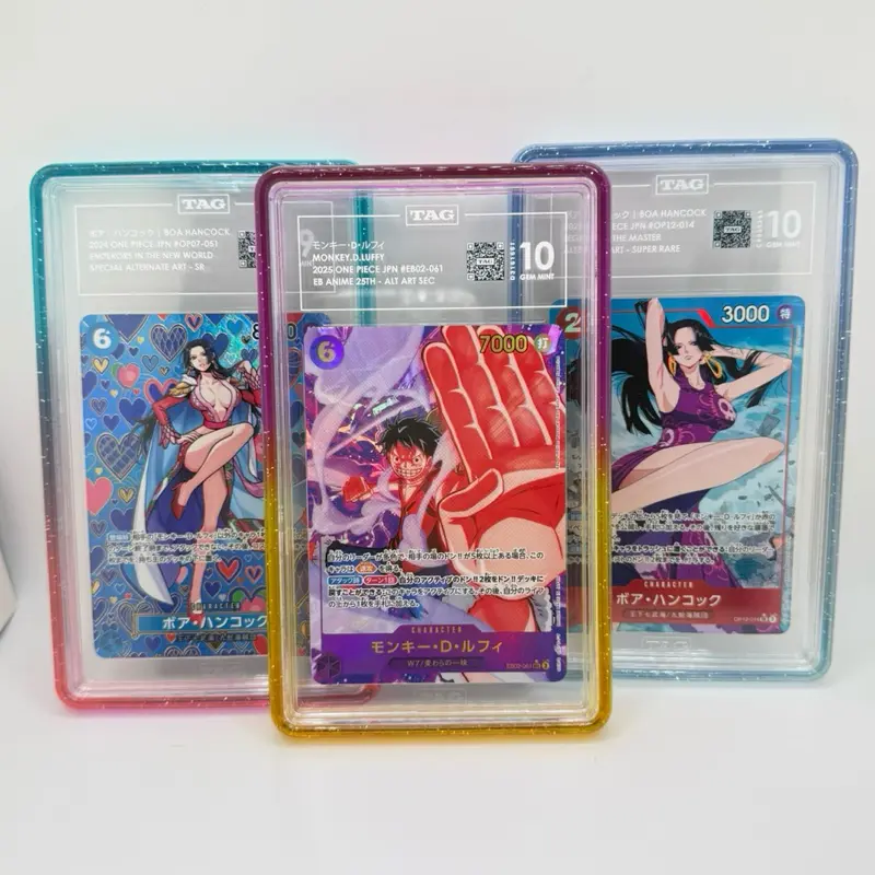 TAG Slab Guard w/ Backplate – Premium TPU Bumper Case for TAG Graded Cards