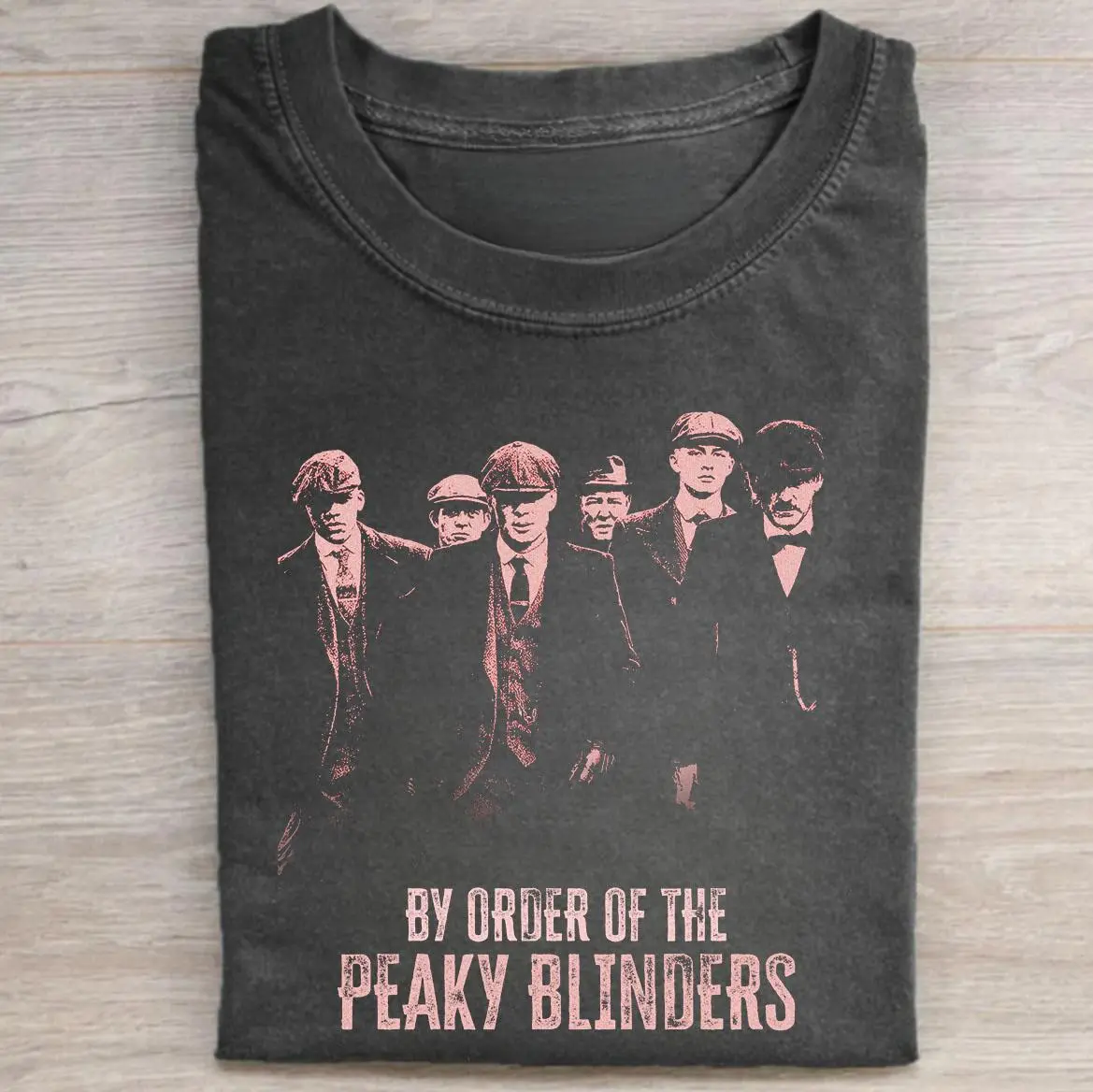Vintage By Order Of The Peaky Blinders Graphic Tee, Peaky Blinders TV Show Merch, Tommy Shelby, Arthur Shelby, John Shelby, Polly Gray, Finn Shelby, Michael Gray, Gangster British Drama Tshirt, British Crime Shirt, Iconic TV Show Shirt