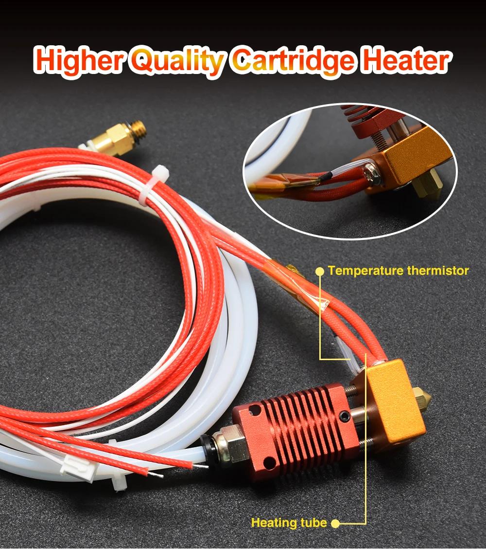 MK8 Nozzle for Ender 3 V2 CR10 Ender 5 3D Printer Replacement Part