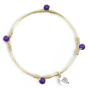 The Morgan Bangle - Purple