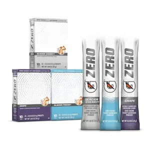 Gatorade G Zero Sports Drink Mix Powder Packets 3 Flavor Frost Variety Pack Electrolyte Powder Drink Mix for Hydration Zero Sugar 30 Total Packets US