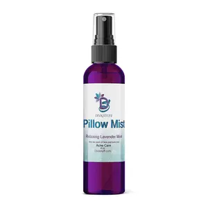 Diva Stuff Pillow Mist - Promotes Clear Skin & Protects from Acne-Causing Funk, Cleans Pillows, Hands, and Sheets - Aromatherapy Spray for Relaxation and Sleep, Made in USA (Lavender 4 oz)