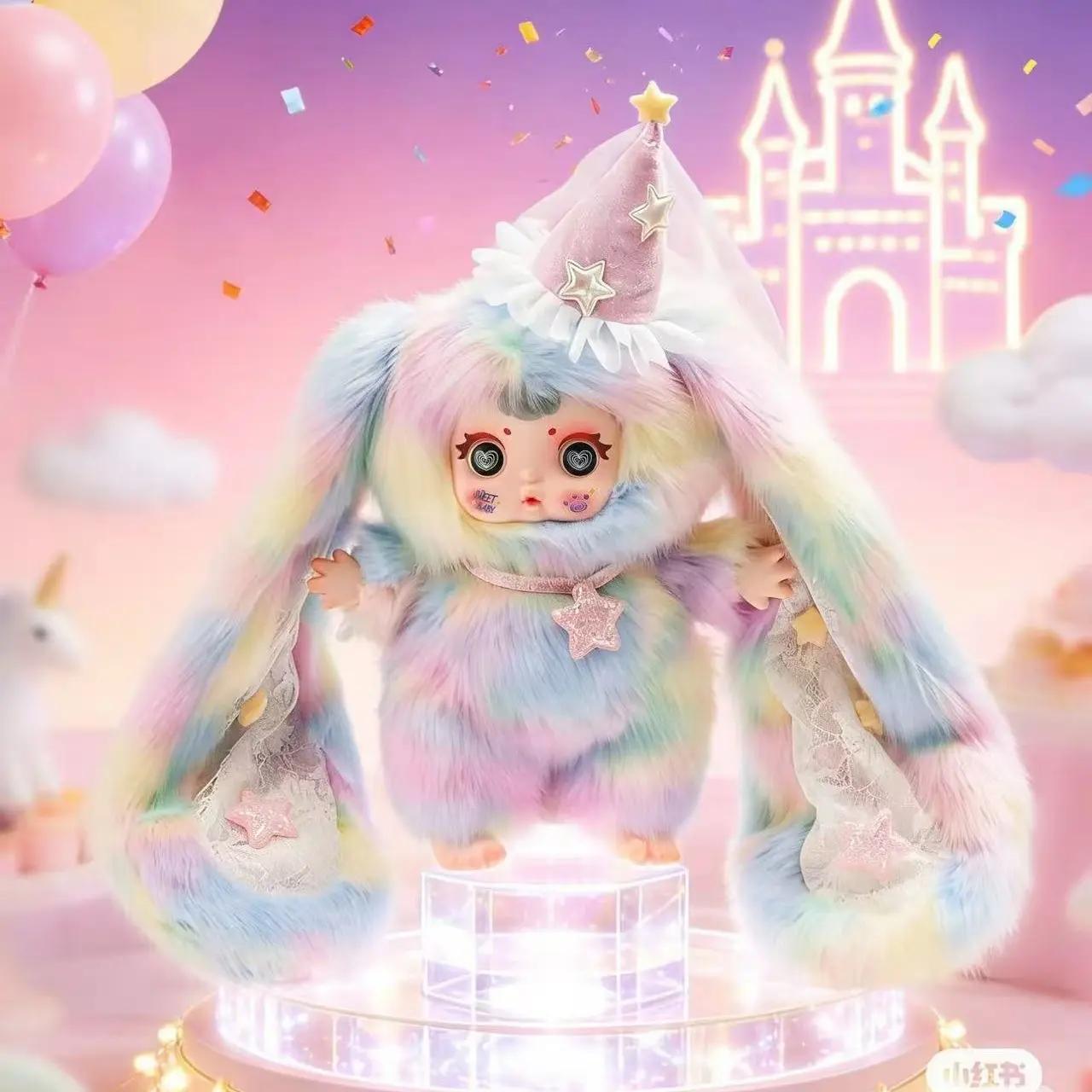 B16-MM Suger Baby Dream Kingdom 600 body Series Blind Boxes Plush Collectibles (Hidden Style Probability8:1)
