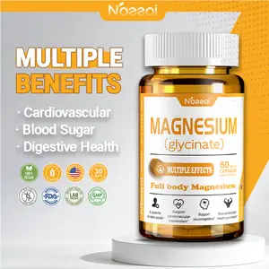 Magnesium Glycinate Complex 500mg with Vitamin B6 – Full Body Support for Sleep, Stress, Heart Health – Vegan, Gluten Free Supplement