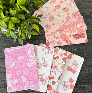 Coquette Girly Kindle Inserts - Durable High-Quality Cardstock for Clear Case Covers Colorsoft Stylish Coquette Pattern for Chic Feminine Touch Perfect Gift for Readers Funny Stickers