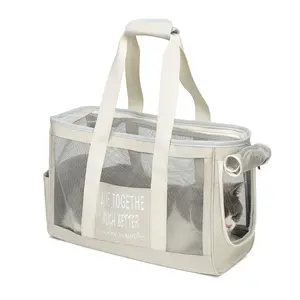 Lightweight Breathable Pet Bag, Large Capacity Cat Carrier, Animal Carrier, Small Medium Pets Handbag, 5kg Inner Space, Ideal for Dogs and Cats