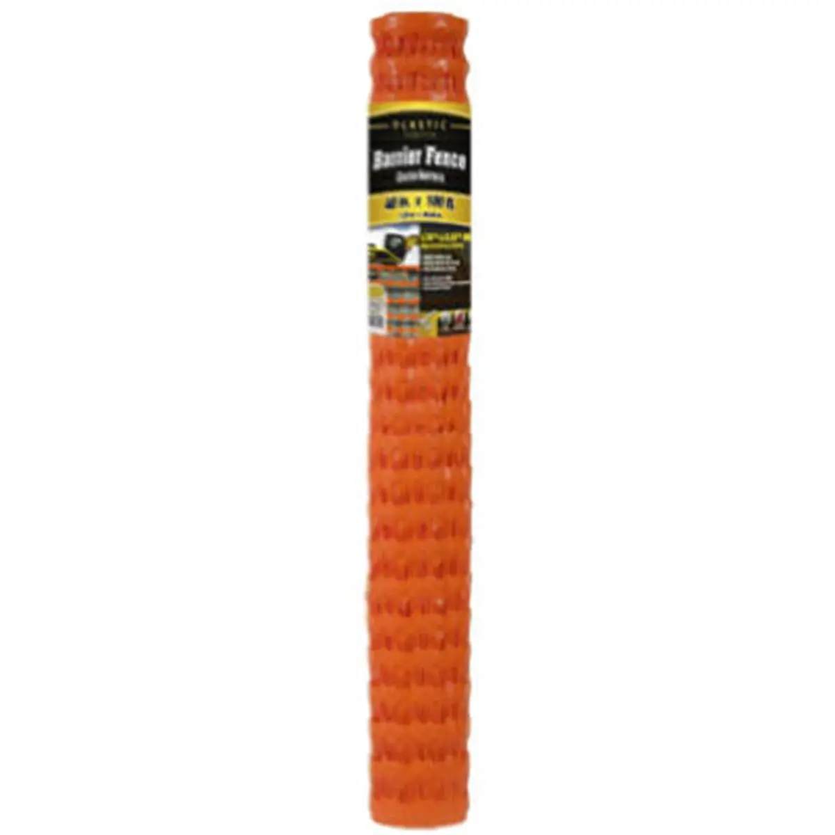 Midwest Air PVC Safety & Barrier Fence, 4x50 ft, 3.5x3.5x50 in, 3.8 lbs, Outdoor PVC Fence for Home Improvement, Garden Raised Beds