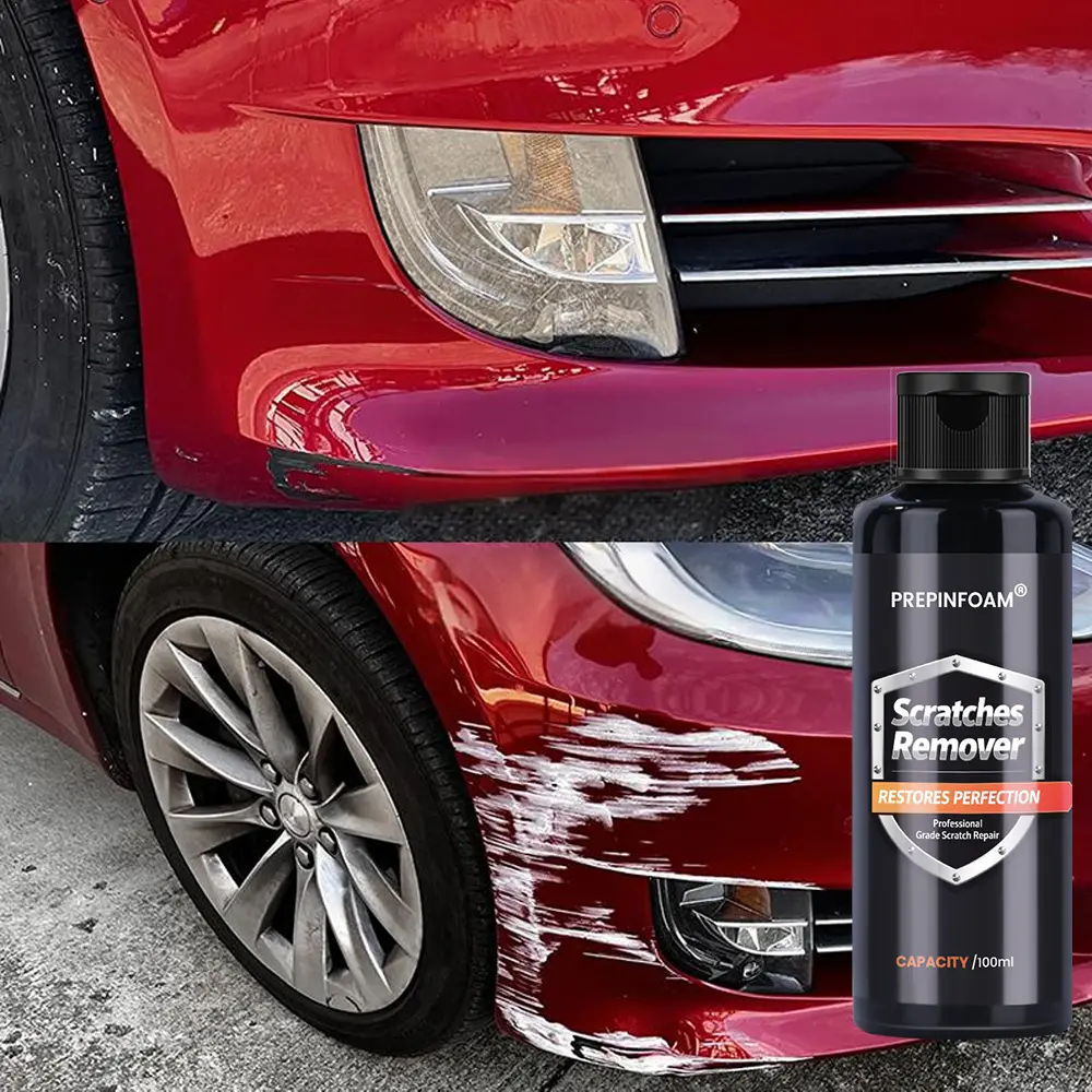 Car Deep Scratch Repair Cream 30ML/100ML, Quick & Easy Scratch Removal Wax for Cars, Trucks & Motorcycles, Instant Results, No Paint Needed, Car Scratch Remover