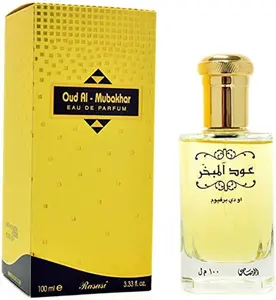 Rasasi 433424 3.3 oz Unisex Rasasi Oudh Al Mubakkhar Eau De Parfum Spray