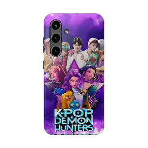 K-Pop Demon Hunters Phone Case - Compatible with iPhone 7, 8, X, 11, 12, 13, 14, 15, 16, 17 & Samsung Galaxy S21, S22, S23, S24, S25 Series