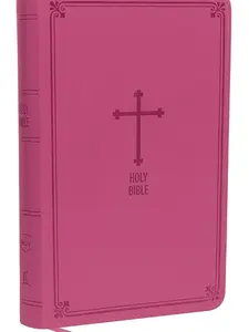 NKJV, Deluxe Gift Bible, Leathersoft, Pink, Red Letter, Comfort Print: Holy Bible, New King James Version Imitation Leather – January 30, 2018