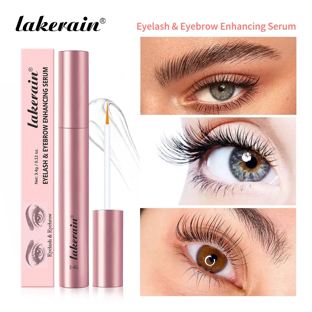 Peptide Eyelash Essence with Hydration, 2-in-1 Eyelash & Eyebrow Nourisher, Enhance Lash, Thicker Lashes, Thickens & Strengthens, Lightweight Water Gel Texture, Easy Absorption, Nourishes Both Lashes & Brows, Eyelash Enhancer, Eyelash Enhancing Serum