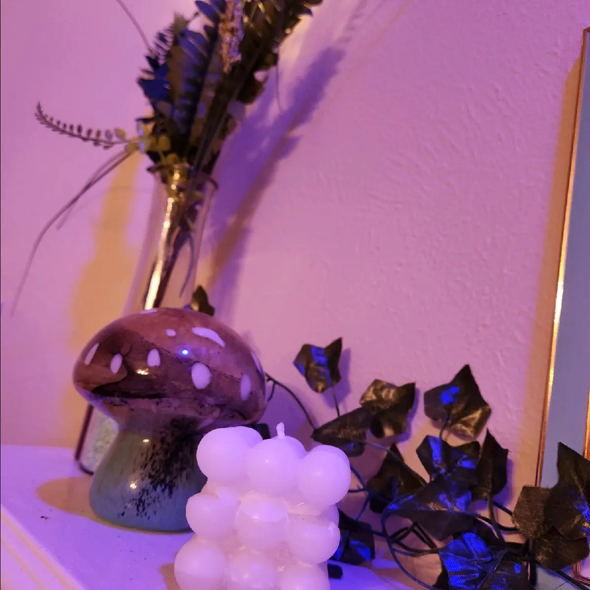 bubble cubed candles