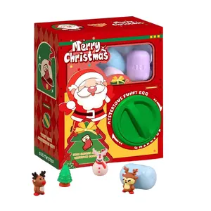 Mini Christmas Gacha Vending Machine for Kids - Surprise Fun Egg Blind Box Toy with Random Dolls, Claw Machine Style, Ideal Holiday Party Favor & Birthday Gift for Children Ages 5-15