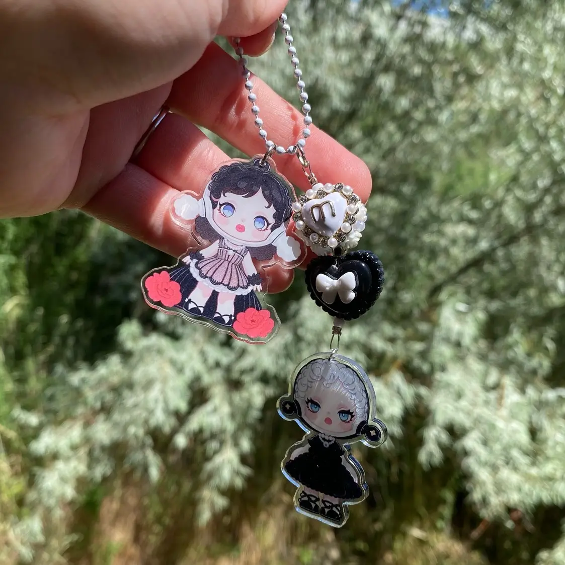 CC Skull Panda Keychains - TikTok Shop