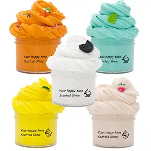 Fluffy Butter Slime Set - 70Ml of Non-Toxic Cloud Slime for Sensory Play for Children And Teens | Ideal for Easter, Halloween, Christmas, And Valentine'S Day | Great for Party Gifts, Stocking Fillers, And Goodie Bags