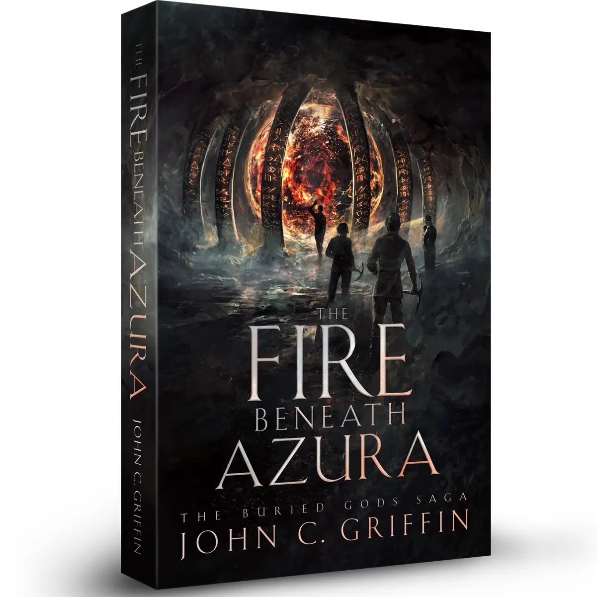 Signed Paperback of The Fire Beneath Azura