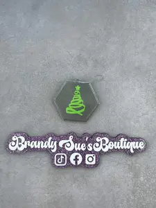 Porcelain Christmas Tree Ornament