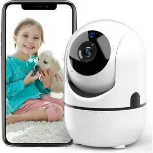 1080P Indoor Security Camera,2K HD Wifi Cameras Monitor for Baby/Nanny/Pet/Dog,360°Motion Detection,Two Way Audio,1080P HD Video Smart Home Security Camera