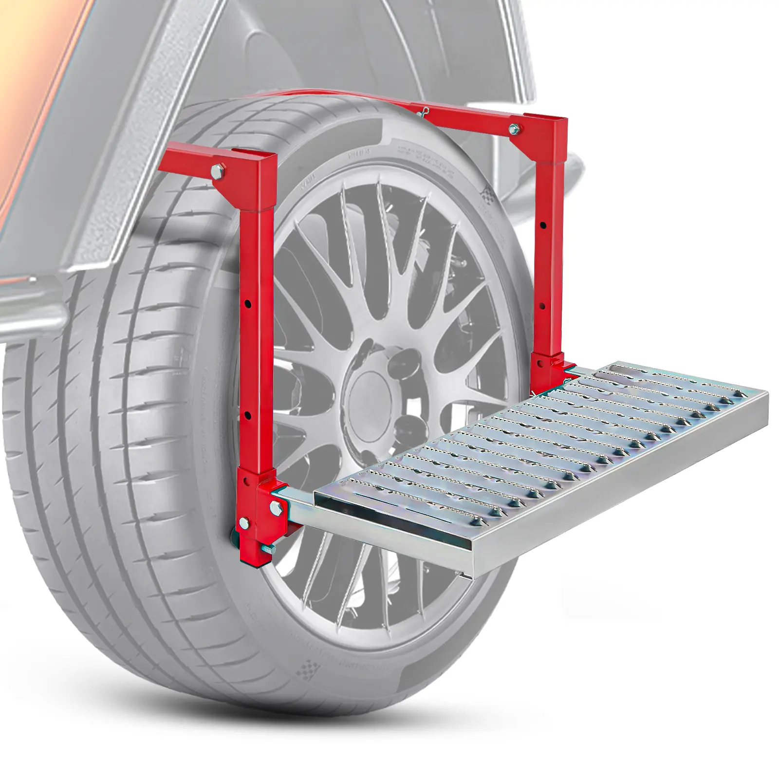Tire Step Red fit 10” to 15”