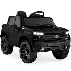 Best Choice Products 12V 2.5 MPH Licensed Chevrolet Silverado Ride On Truck Car Toy w/ Parent Remote Control