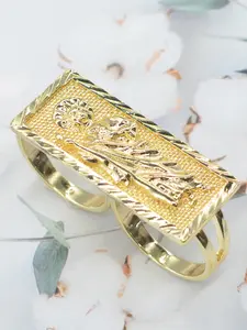 Fashion Mexican St Jude Relief Portrait Vintage Texture Ring, Unisex Religious Jewelry, Holiday Celebration Gift, Christmas Easter Thanksgiving