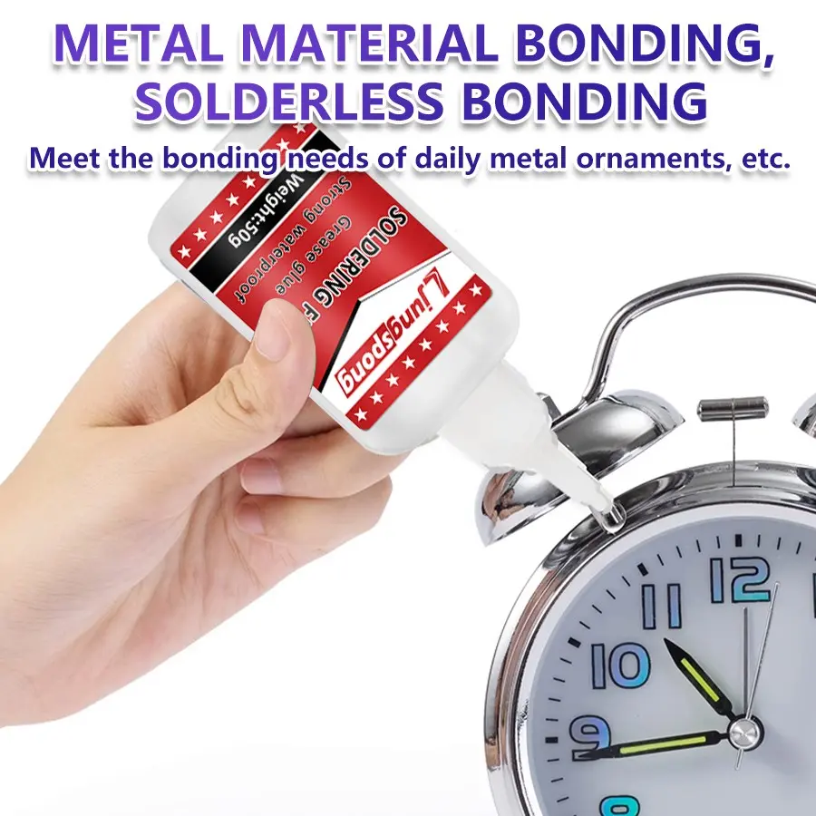 Fast-Drying Adhesive Glue, Multi-Purpose Home & Office Quick-Cure Glue, Ideal for Craft Projects and Repairs