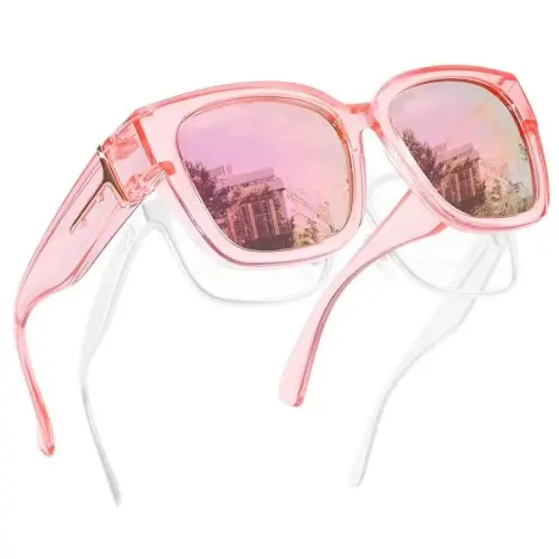Pink Frame Pink Mirrored Lens