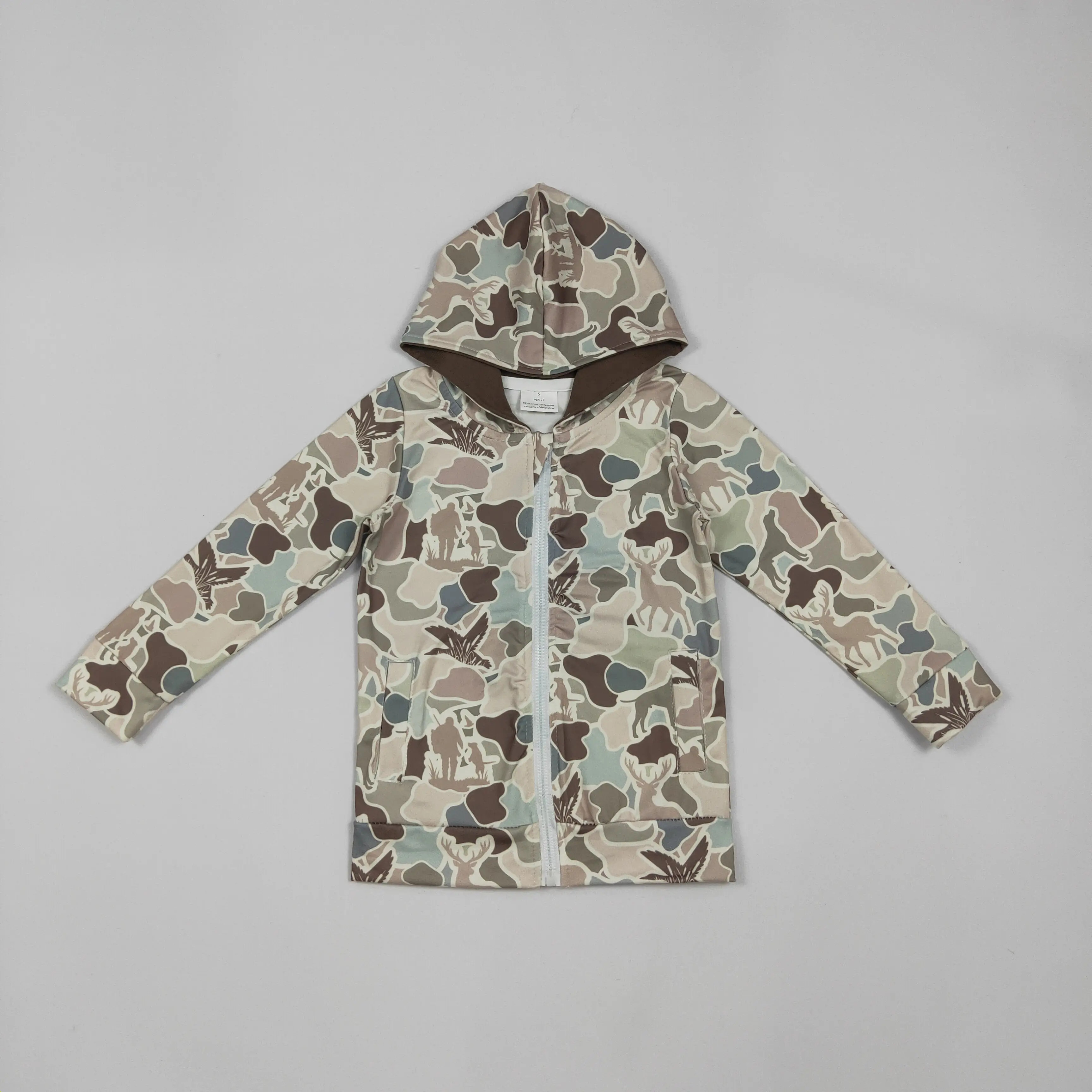 Kids' Camo Casual Hunting Hoodies & Sweatshirts, Boys' Comfortable Loungewear Tops