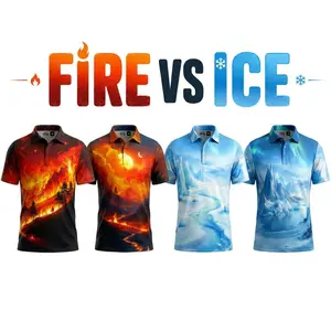 Fire vs Ice - $49.99 per shirt