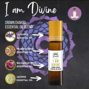 SOUL Manifesta I am DIVINE Essential Oil Blend Aromatherapy  Therapeutic Wellness spell oil natural focus