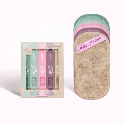 MakeUp Eraser Daydream 5pc Gift Set - Erase Makeup with JUST WATER, Reusable & Machine Washable Makeup Removers