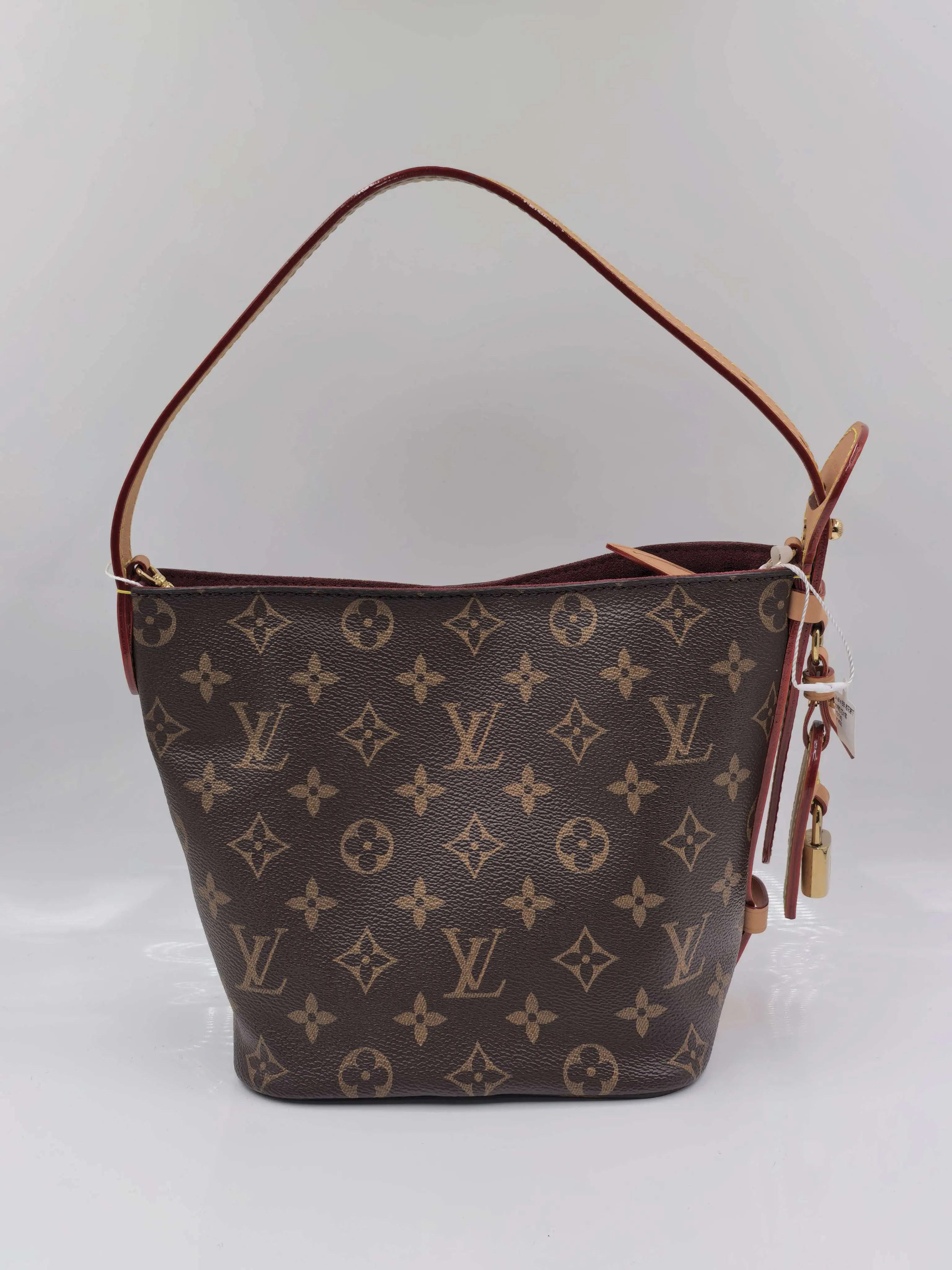 Pre-owned Louis Vuitton coated canvas Bucket Bag Tote Bags All In BB 【BF 12Z】YS1743
