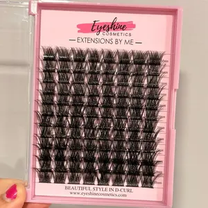 Mega volume long 12-18mm lash clusters only