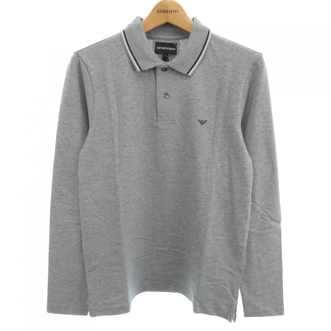 Pre-owned Giorgio Armani Cotton Small Leather Goods Emporio Armani Polo Shirt