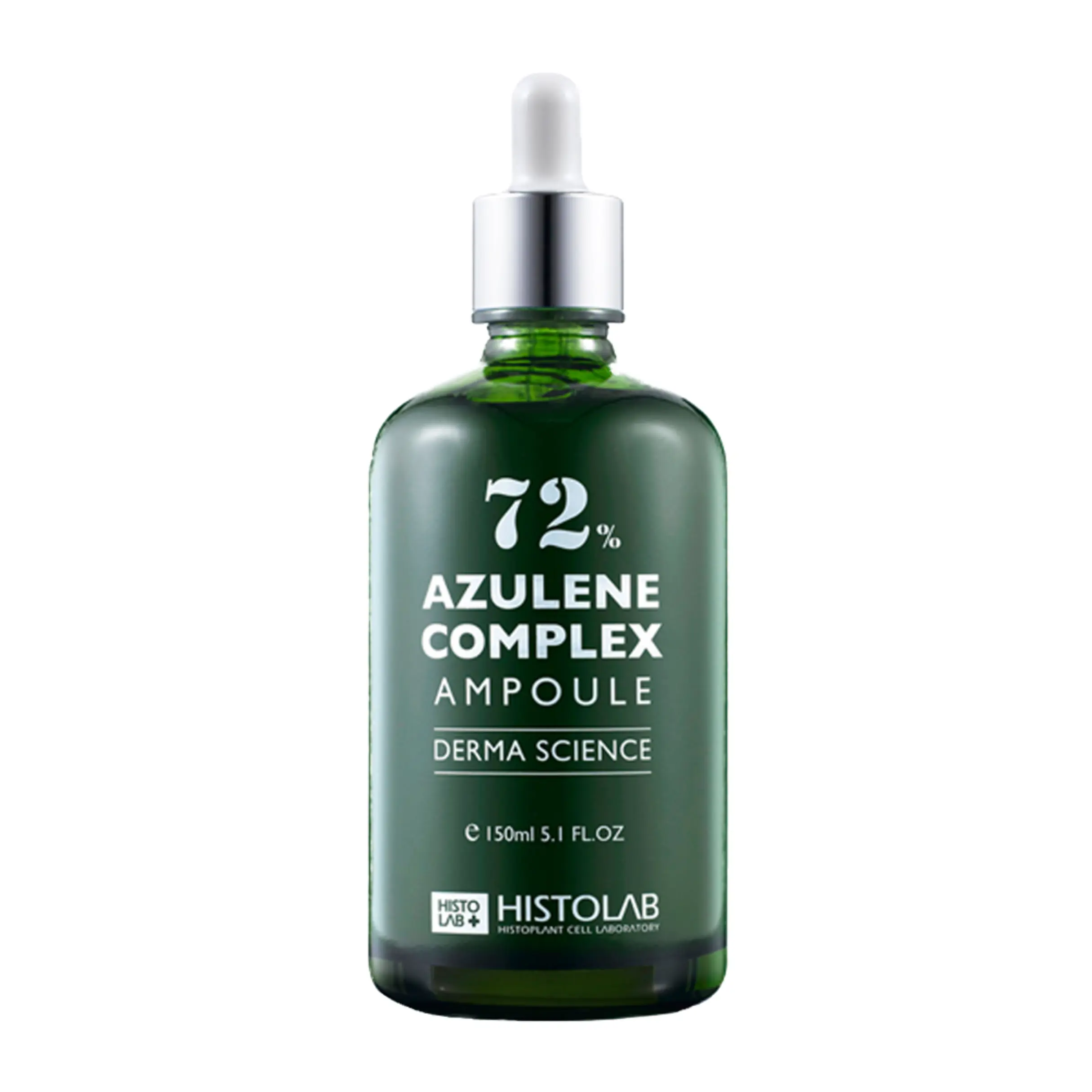 Histolab 72% Azulene Complex Ampoule 150ml- Skincare Facial Serum for Soothing and Clarifying with Ingredients Including Azulene Complex, BHA and Tea Tree Oil | Paraben Free Calming Intensive
