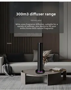 Smart essential oil diffuser with nano atomization technology for quick fragrance dispersal, cold air technology waterless aromatherapy machine, automatic fragrance sprayer, diffuser, suitable for car, home, office, and hotel use