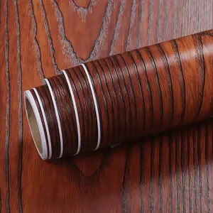 Livelynine Cherry Wood Contact Paper for Cabinets Desk Table Top Peel and Stick Cabinet Covering Mahogany Wood Grain Wallpaper Adhesive Liner Laminate Sheet Veneer Furniture Vinyl Wrap 15.8X78.8