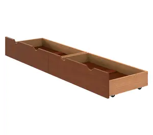 Alaterre Furniture 2 Underbed Storage Rolling Drawers