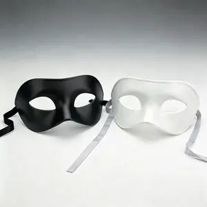 2 Piece Ballroom Mask Set, Thick Flat Head Party Atmosphere Costume Props, Unisex Sexy Masquerade Masks, Model Xinghao