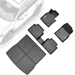 OEDRO TPE Floor Mats fits 2023 Mazda CX-50, All Weather, Waterproof