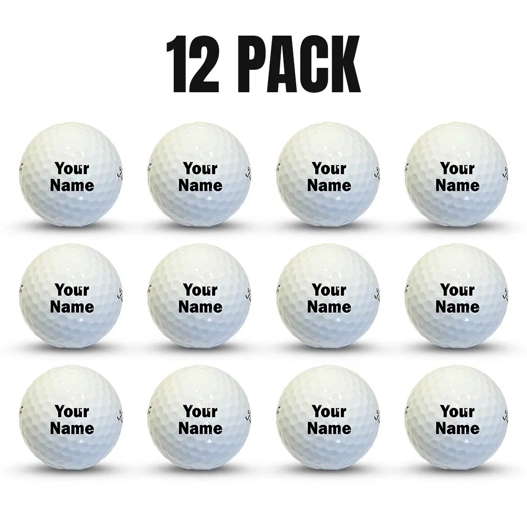 Customized Personalized Golf Balls, 12 Pack