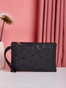 Women's Wristlet Wallet Clutch Bag with Zipper, Zip around Wristlet, Large Capacity Coin Purse & Cash Pocket, Fits Passport ID Headphones Phone Accessories