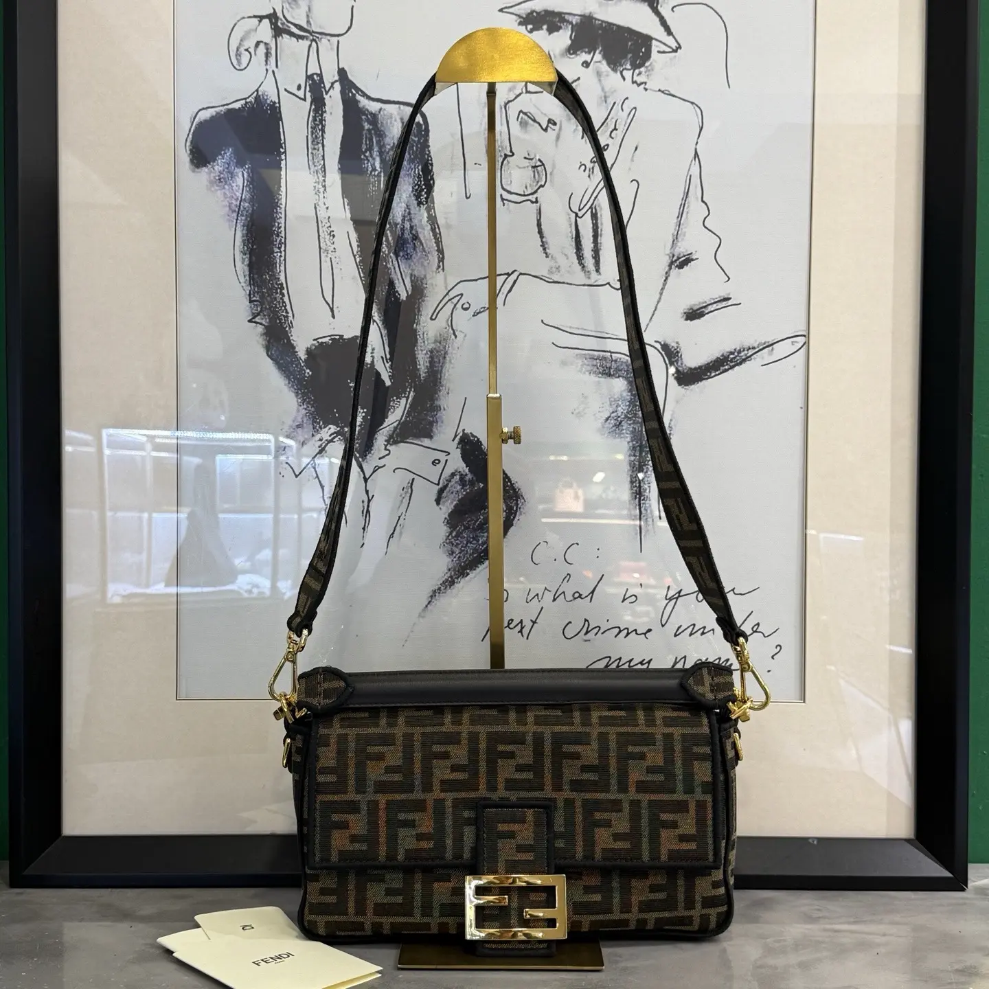 Pre-owned FENDI canvas Crossbody Bags crossbody bag
