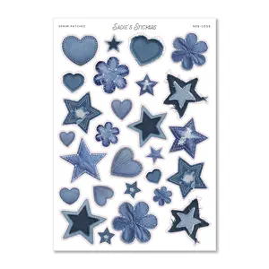 Denim Patches • Scraps & Snippings