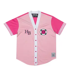Baseball Jersey Pink