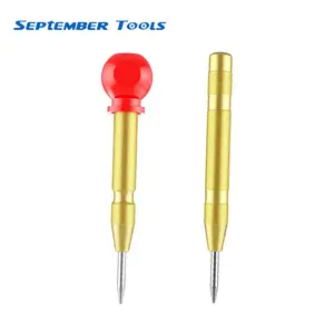 Automatic Center Punch Kerner Woodworking Metal Puncher Steel Hole Self Pin Mark Spring Loaded Dent Marker Hand Tool Carpenter Heavy Duty Hardware