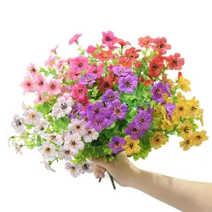 Vibrant UV-Resistant Artificial Flowers (12 or 24 Stems!)  | Home Decor, Garden, Wedding Bouquets & Party Decorations