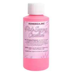 Pink Sugary Candied Natural Fragrance Body Oil - Luxury Scented Body Oil Perfume- Women’s Scented Oil - Long Lasting Perfume - Uncut Fragrance Oil in Plastic Bottle